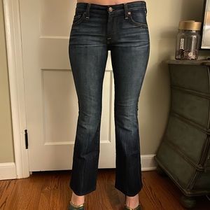 Seven7 “A” pocket bootleg jean sz 27